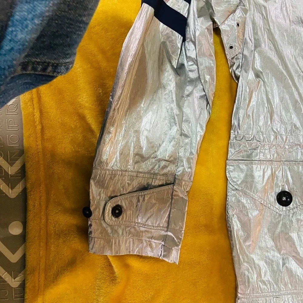 Rare vintage Ralph Lauren chrome coat